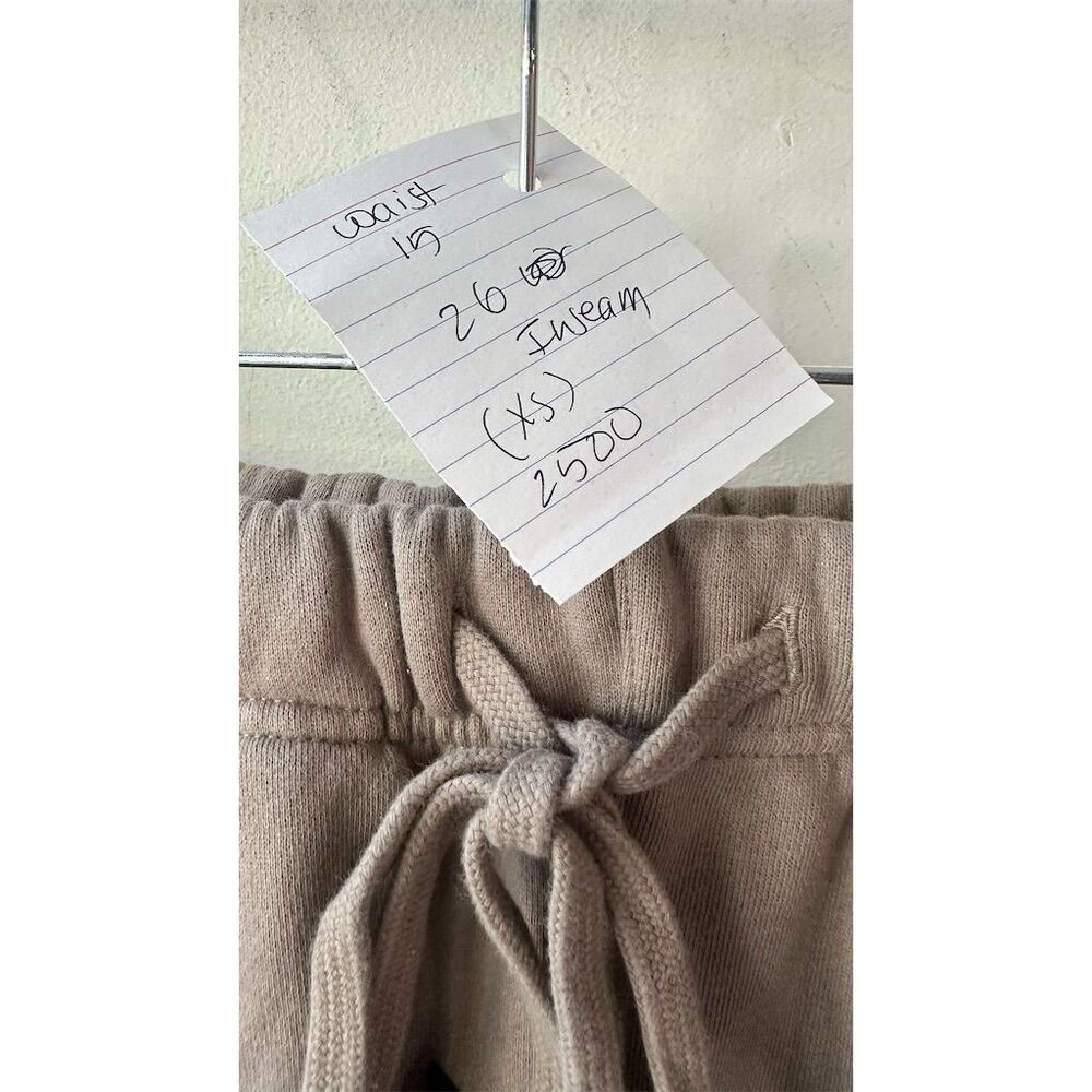 Essentials Fear of God Men's XS Taupe Sweatpants Casual Elastic Waist Pants - Picture 3 of 8